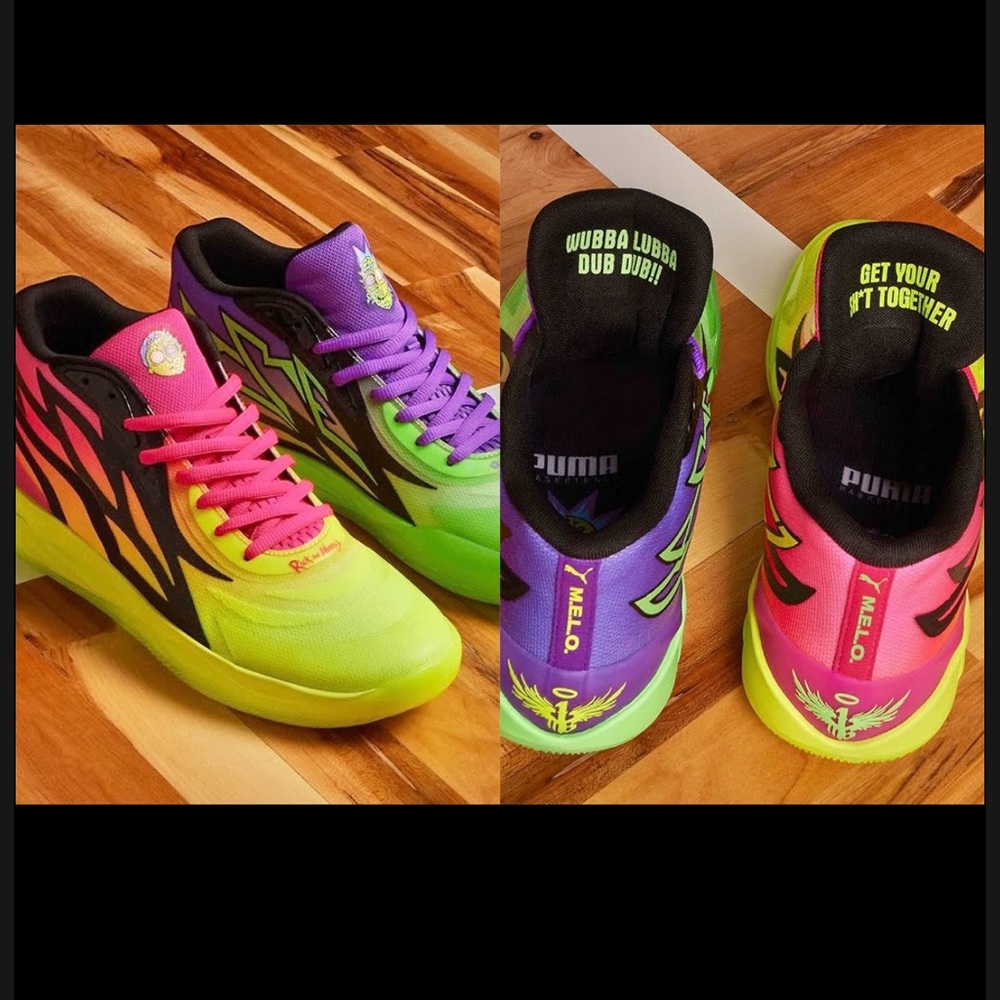 Puma MB.02 “Rick and Morty” sneakers, New in Box, M13
